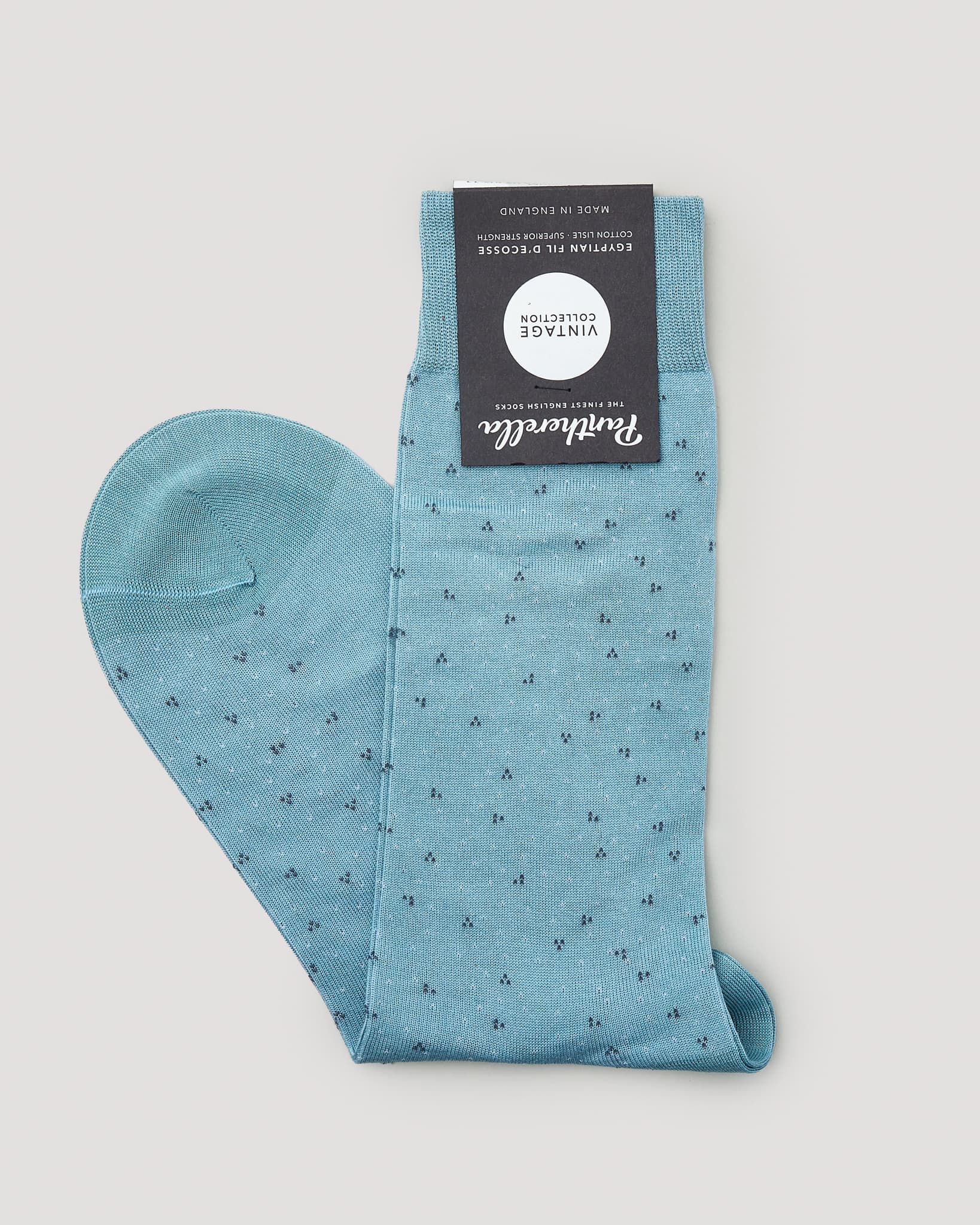 Vintage Collection "Crompton" Sock - Hazey Blue