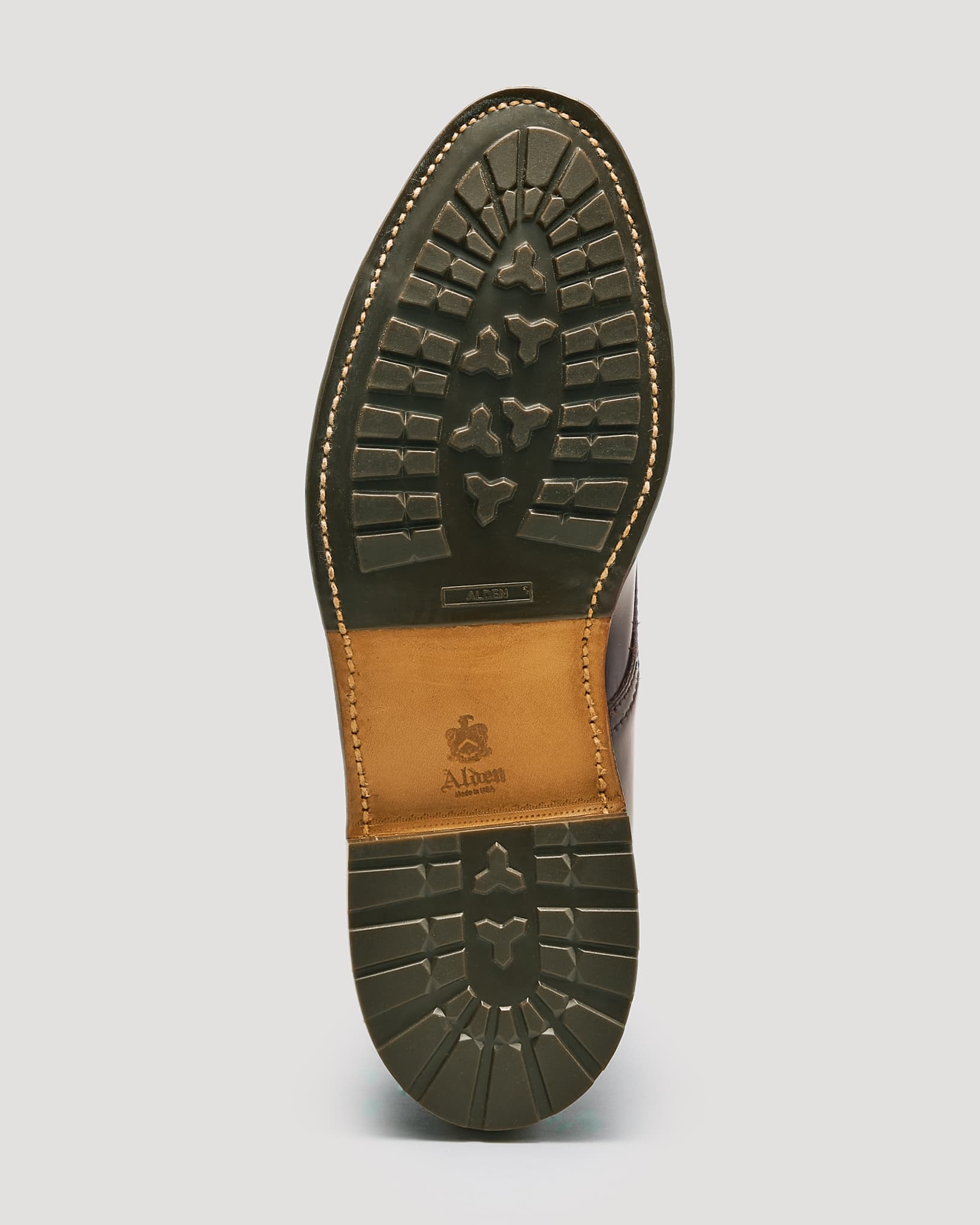 "Union Street" Handsewn Norwegian Front Boot in Color 8 Shell Cordovan, Aberdeen Last