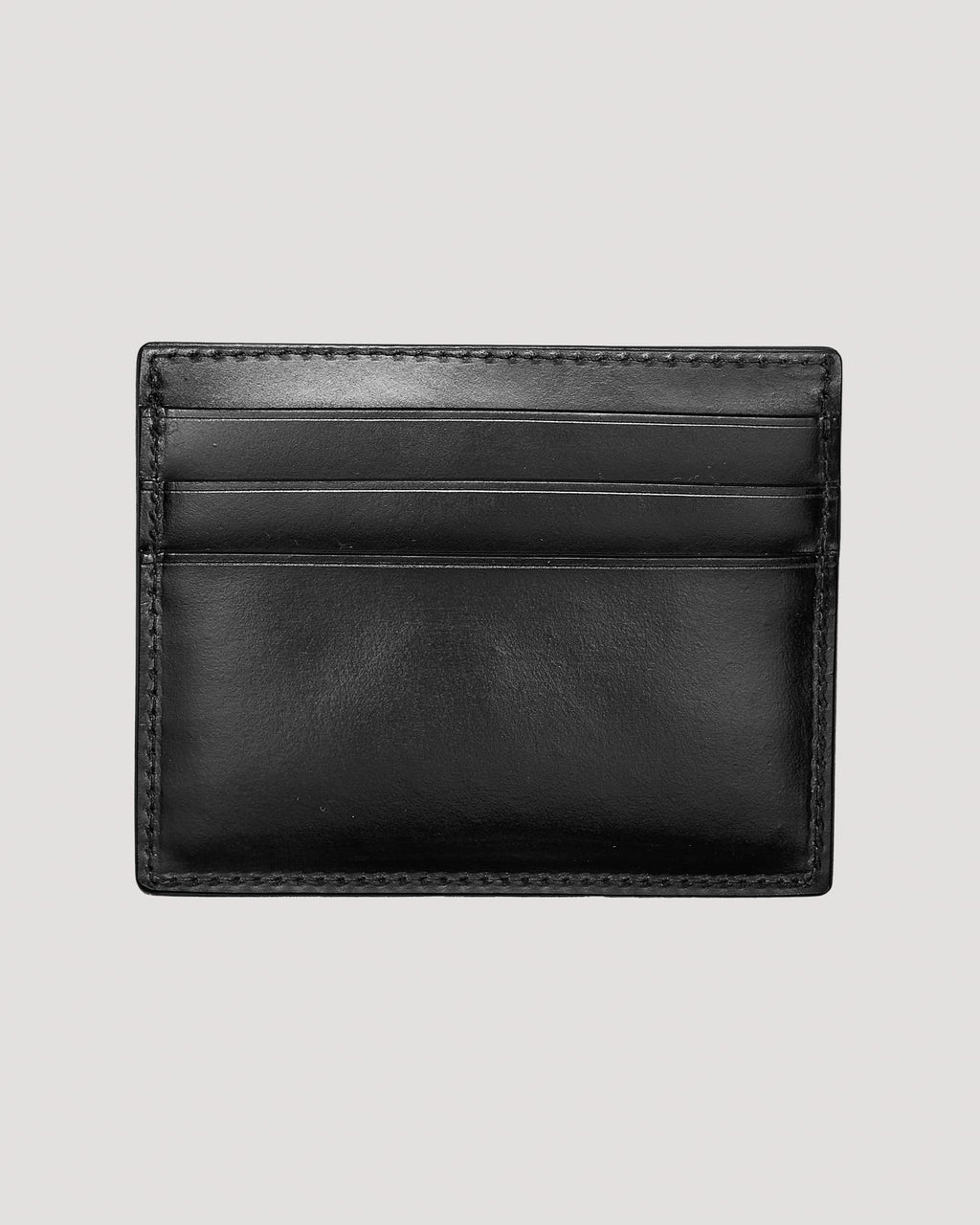 LG 6009 Black Shell Cordovan Credit Card Wallet