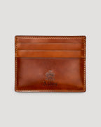 LG 6005 Whiskey Shell Cordovan Credit Card Wallet