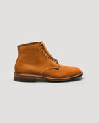 "Yakima" Plain Toe Boot in Tan Smooth Chamois, Trubalance Last