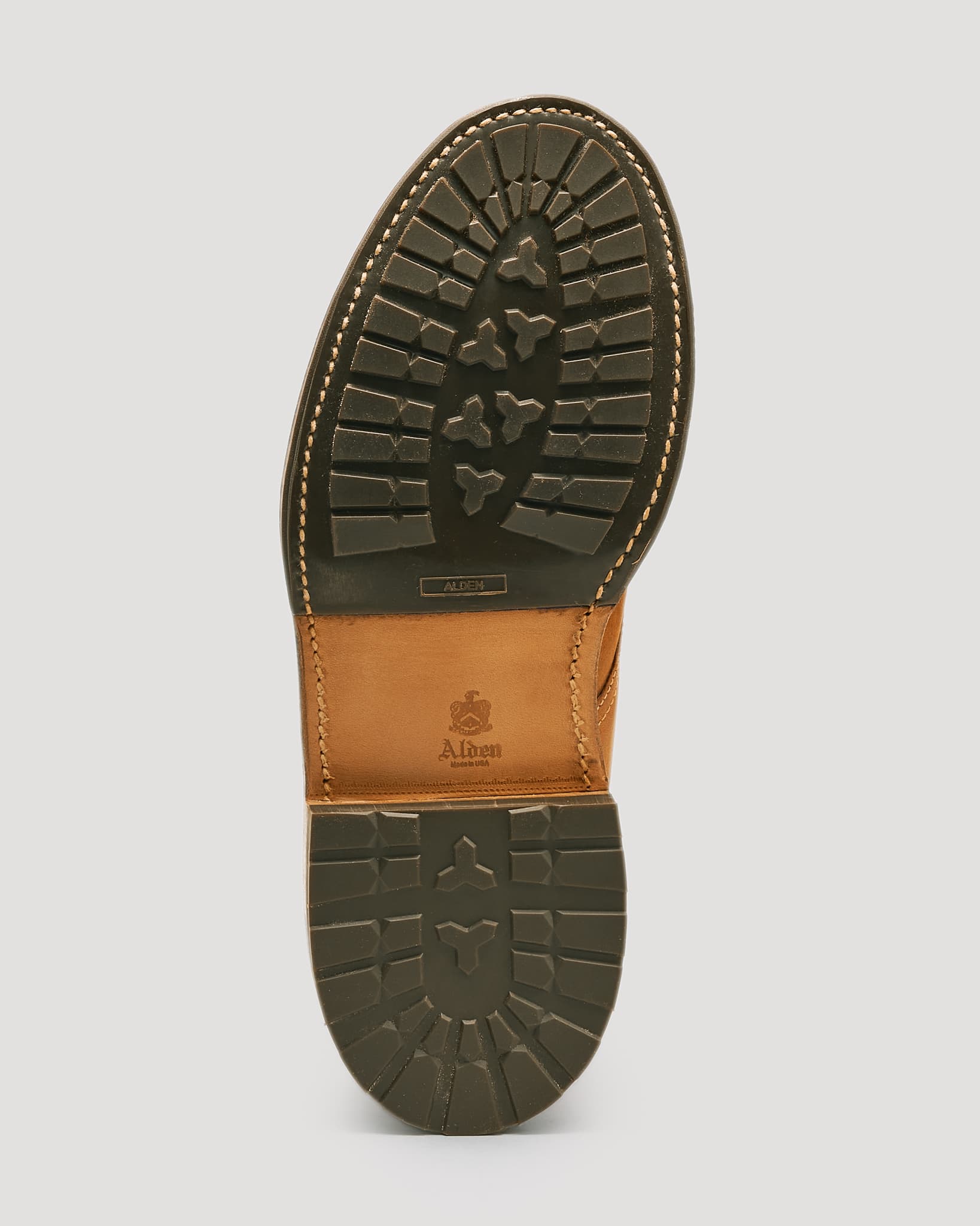 "Yakima" Plain Toe Boot in Tan Smooth Chamois, Trubalance Last