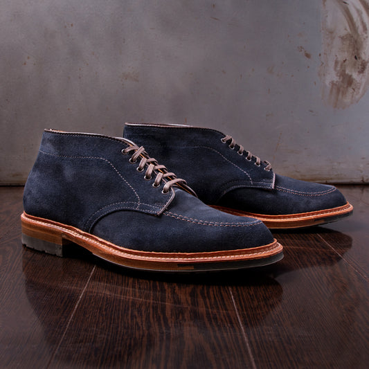 "New Madrona" Indy Chukka Boot in Navy Suede, Trubalance Last