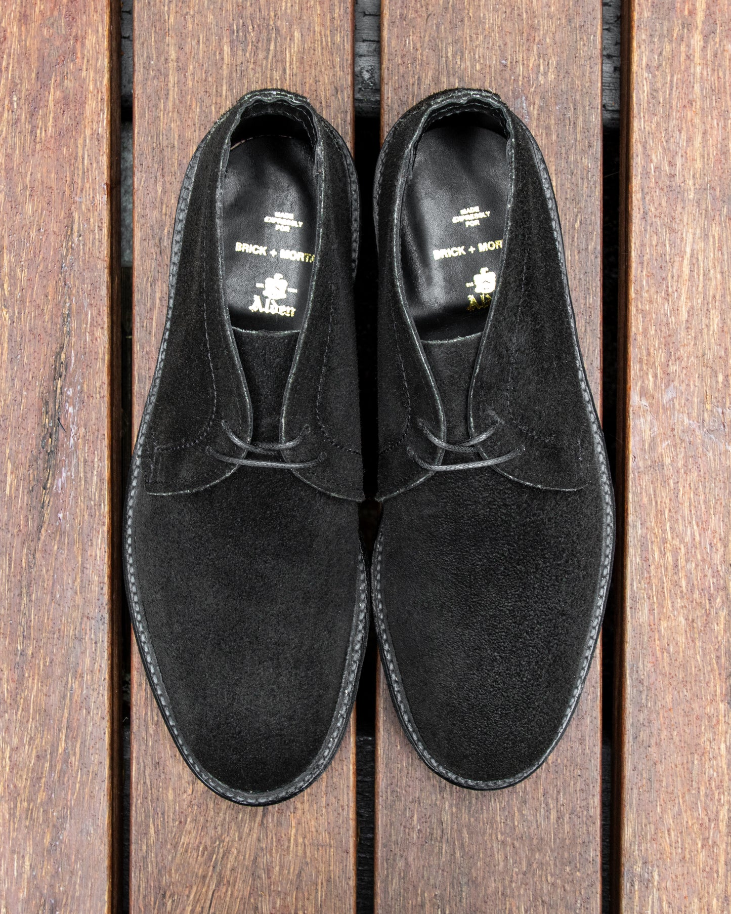 "Marrowstone" Unlined Chukka Boot in Earth Reverse Chamois, Leydon Last