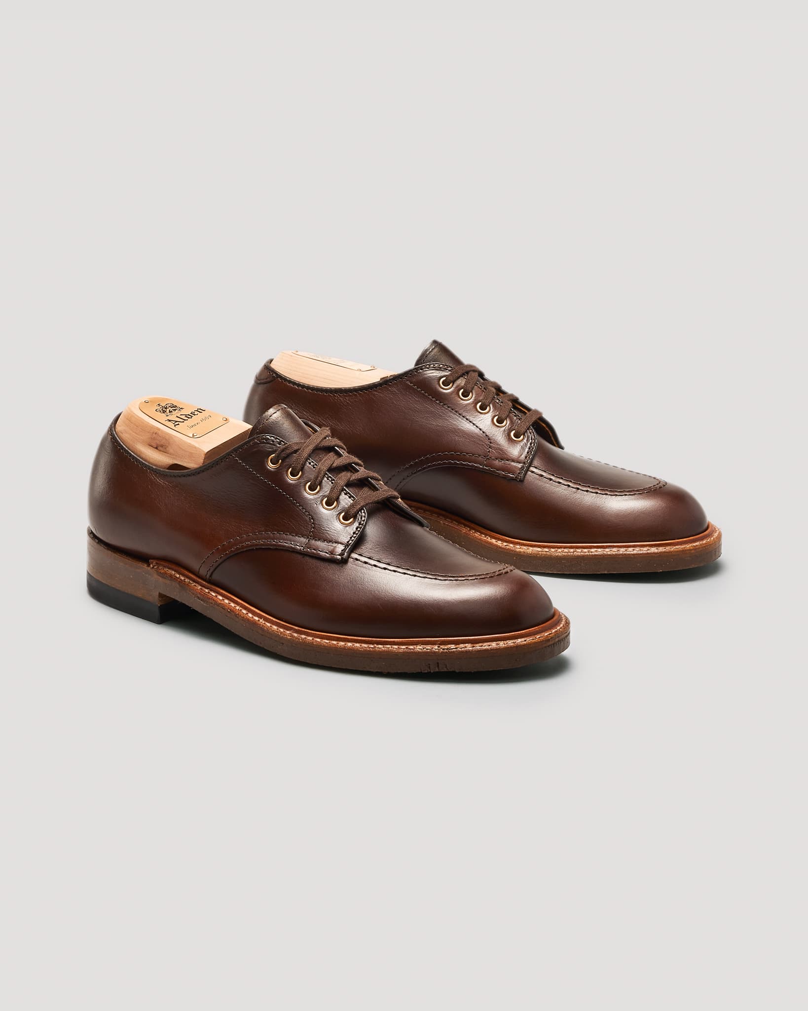 ton☆Deuxieme Classe
 RIB Tシャツ ブラウン 734L Unlined Mocc Toe Blucher in Brown Chromexcel, Van Last
