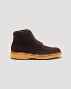 "Maples" Indy Boot in Black Suede, Trubalance Last