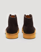 "Maples" Indy Boot in Black Suede, Trubalance Last
