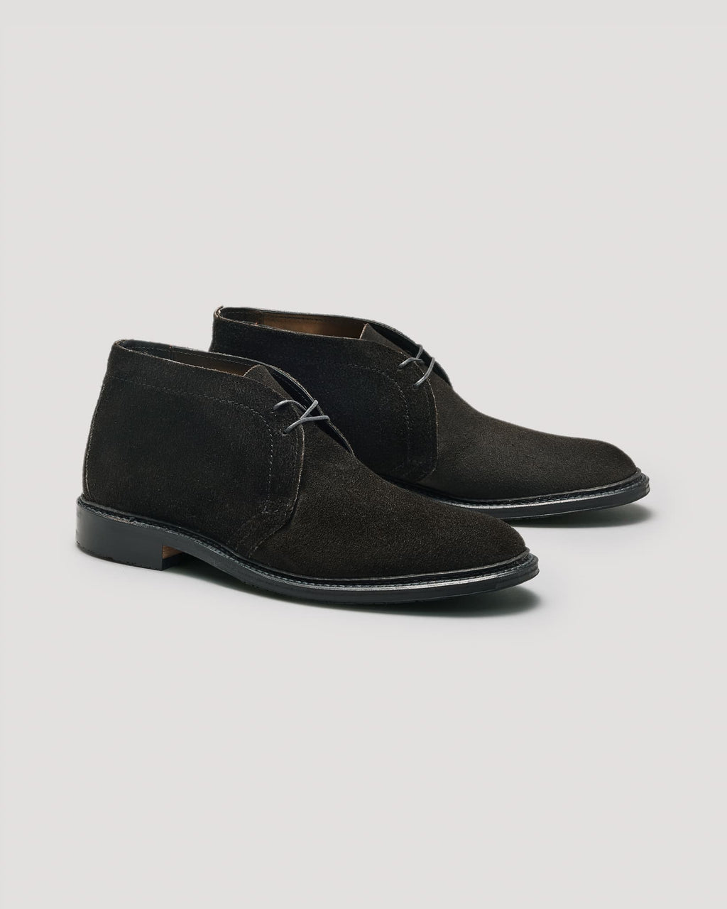 "Marrowstone" Unlined Chukka Boot in Earth Reverse Chamois, Leydon Last