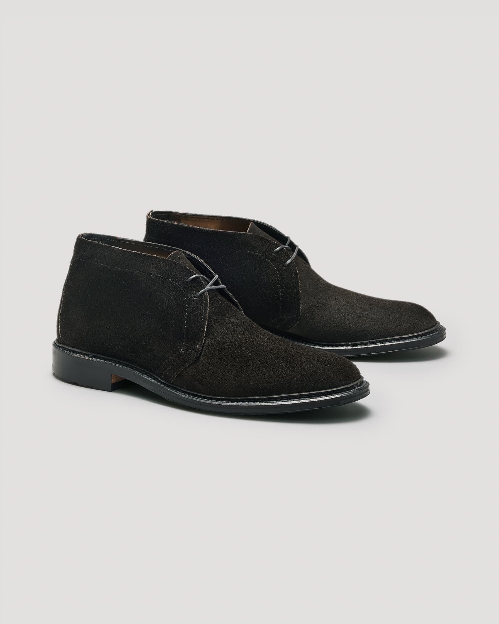 "Marrowstone" Unlined Chukka Boot in Earth Reverse Chamois, Leydon Last