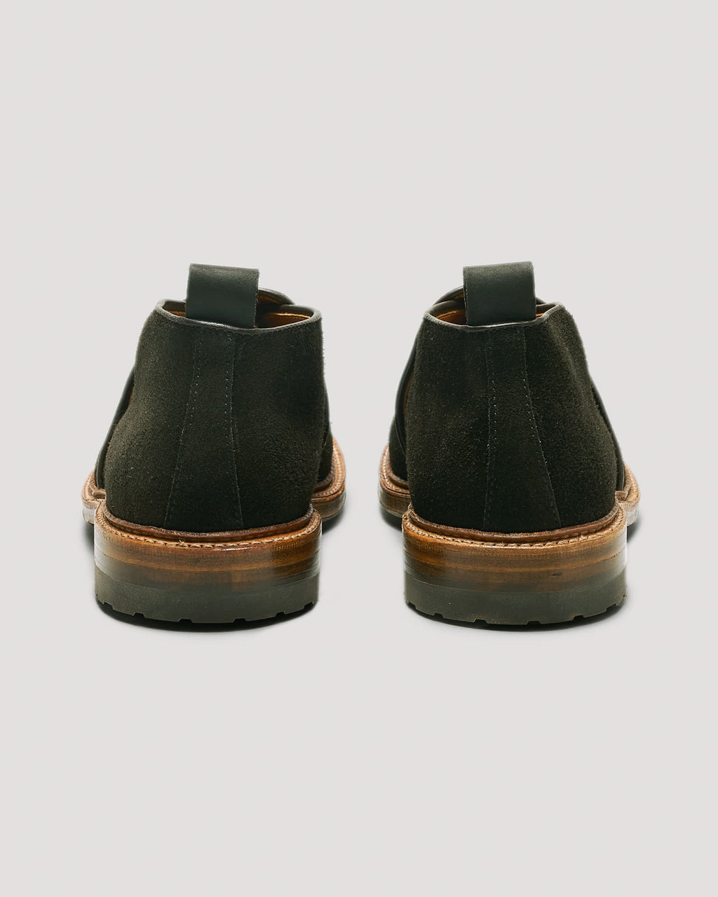 "Grays Harbor" Slip-On Chukka Boot in Earth Reverse Chamois, Barrie Last