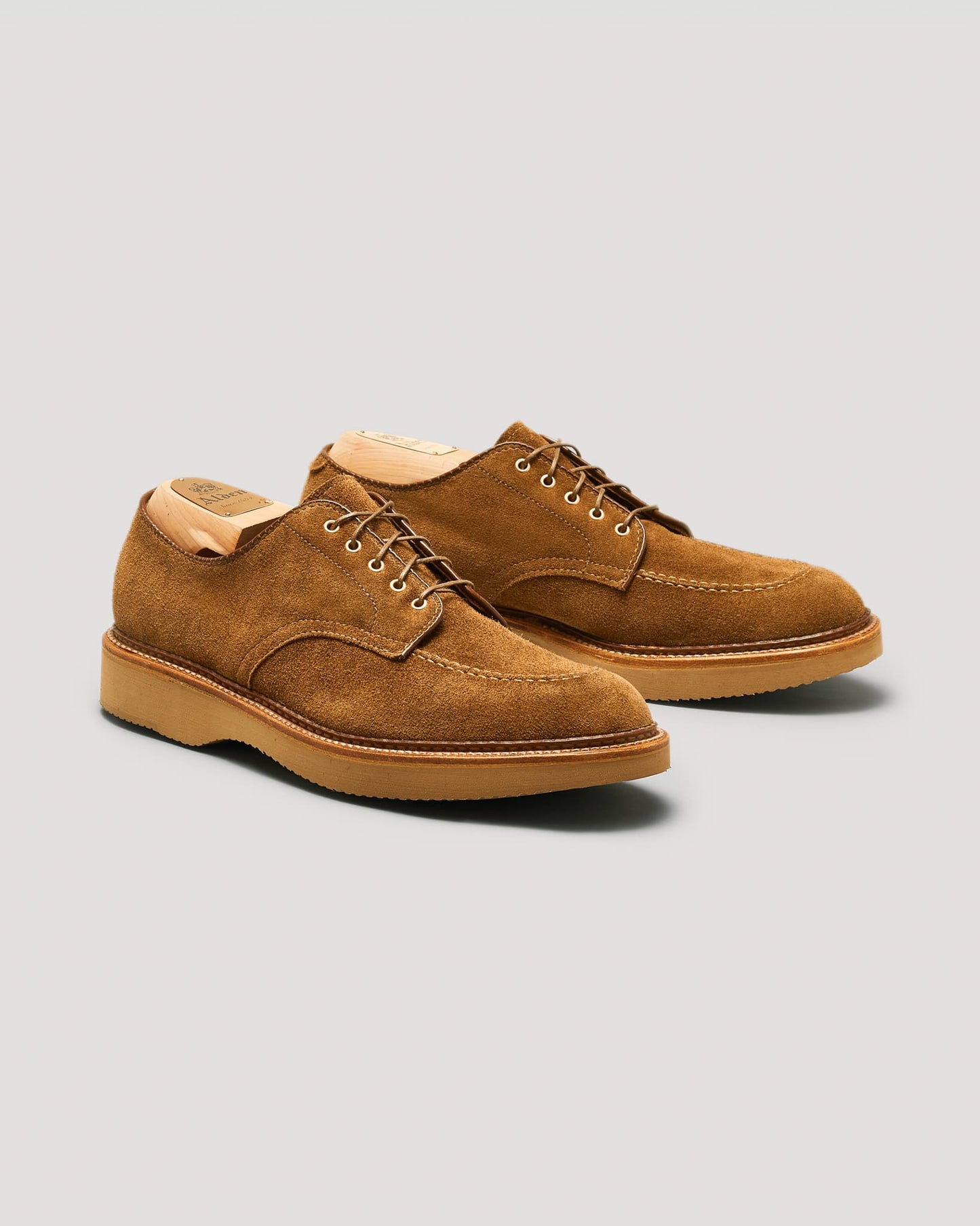 "Ballard" Indy Shoe in Snuff Suede, Trubalance Last
