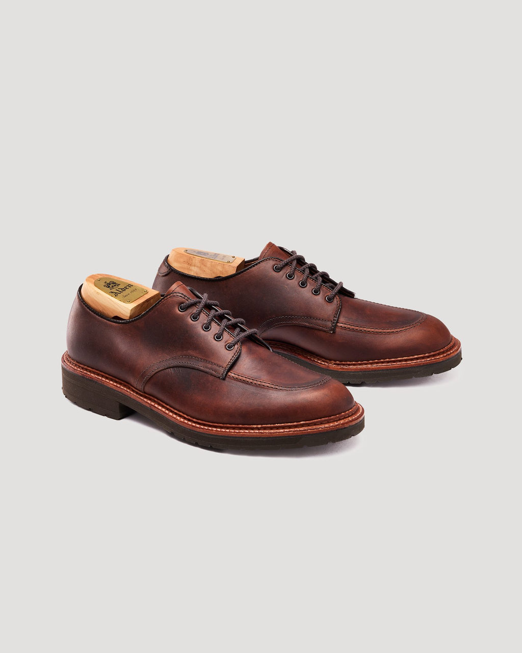 "Piers" Indy Shoe in Brown Kudu, Trubalance Last