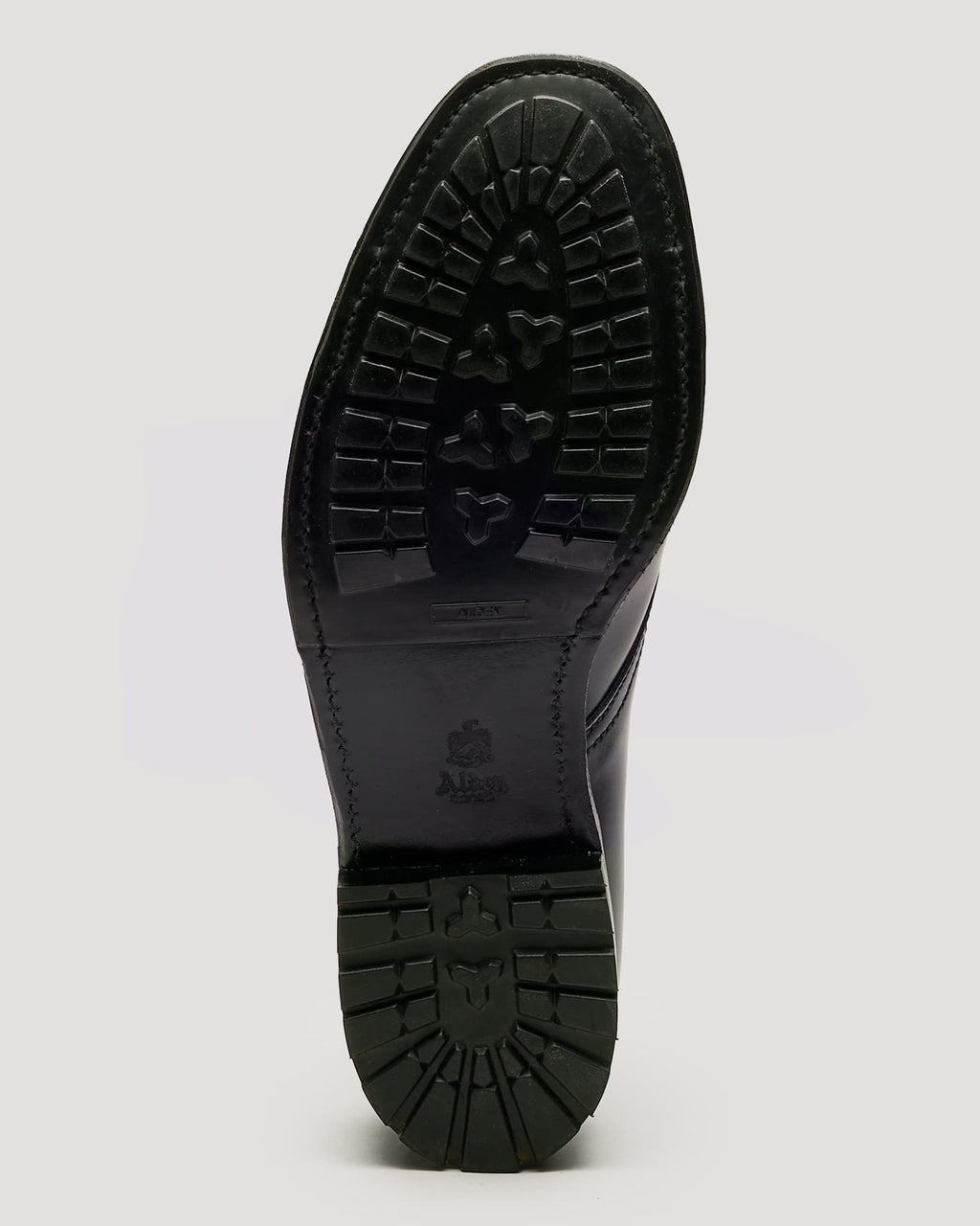"Soren" Straight Tip Boot in Black Shell Cordovan, Plaza Last