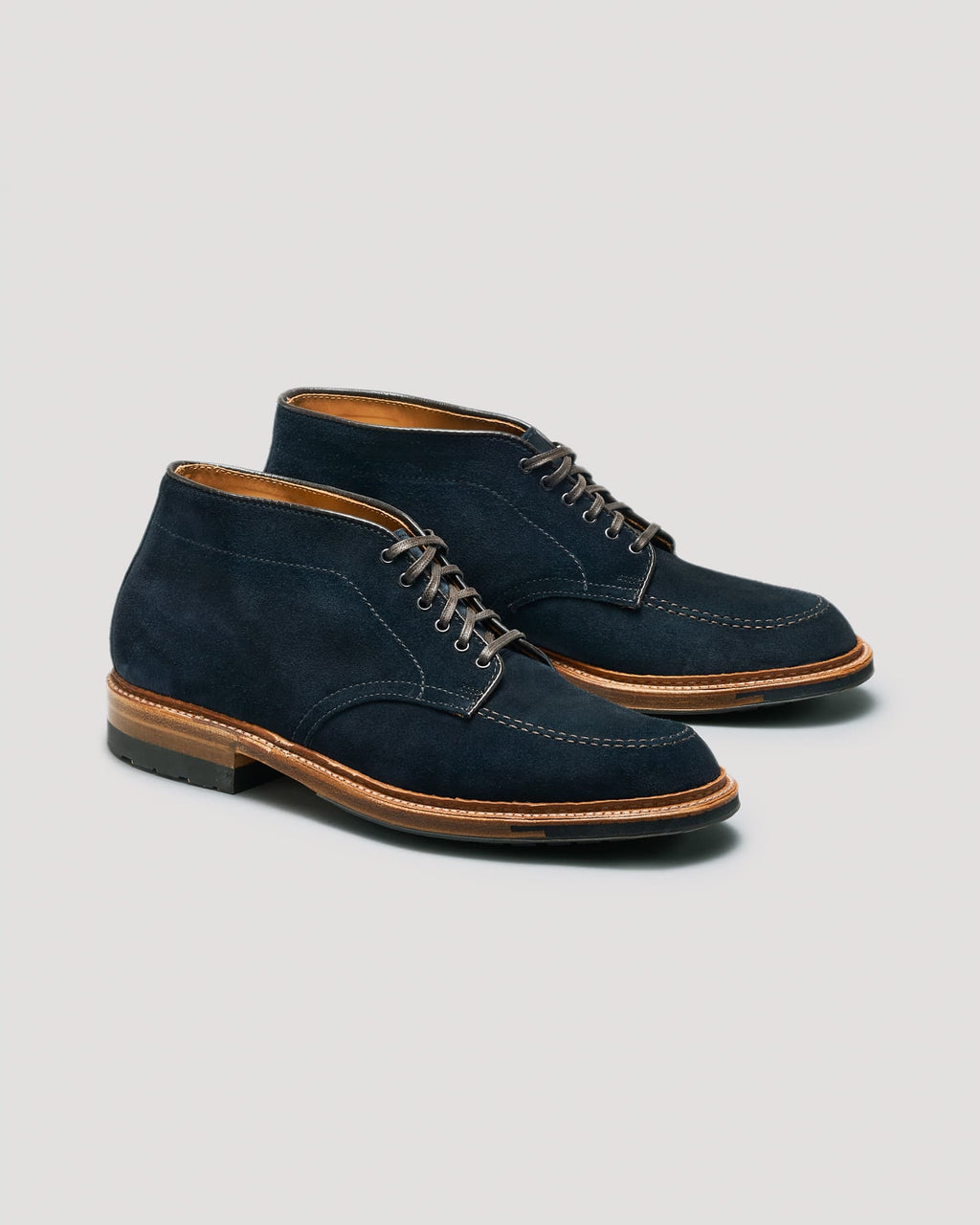 "New Madrona" Indy Chukka Boot in Navy Suede, Trubalance Last