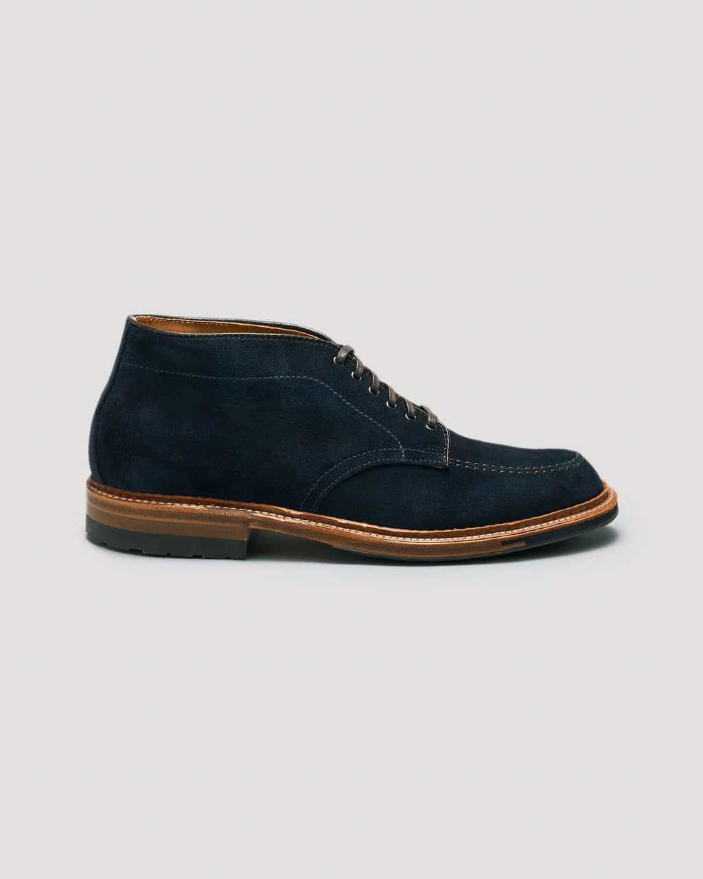 "New Madrona" Indy Chukka Boot in Navy Suede, Trubalance Last
