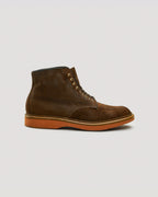 “Moss Bay” Indy Boot in Tobacco Reverse Chamois, Trubalance Last