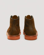 “Moss Bay” Indy Boot in Tobacco Reverse Chamois, Trubalance Last