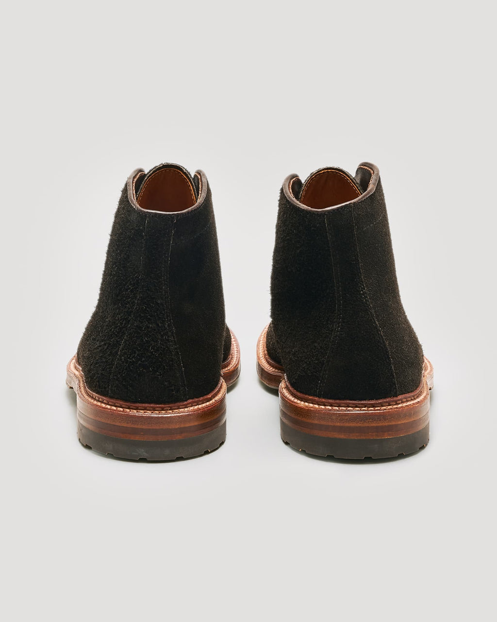 "Skagit Valley" Plain Toe Boot in Earth Reverse Chamois, Trubalance Last