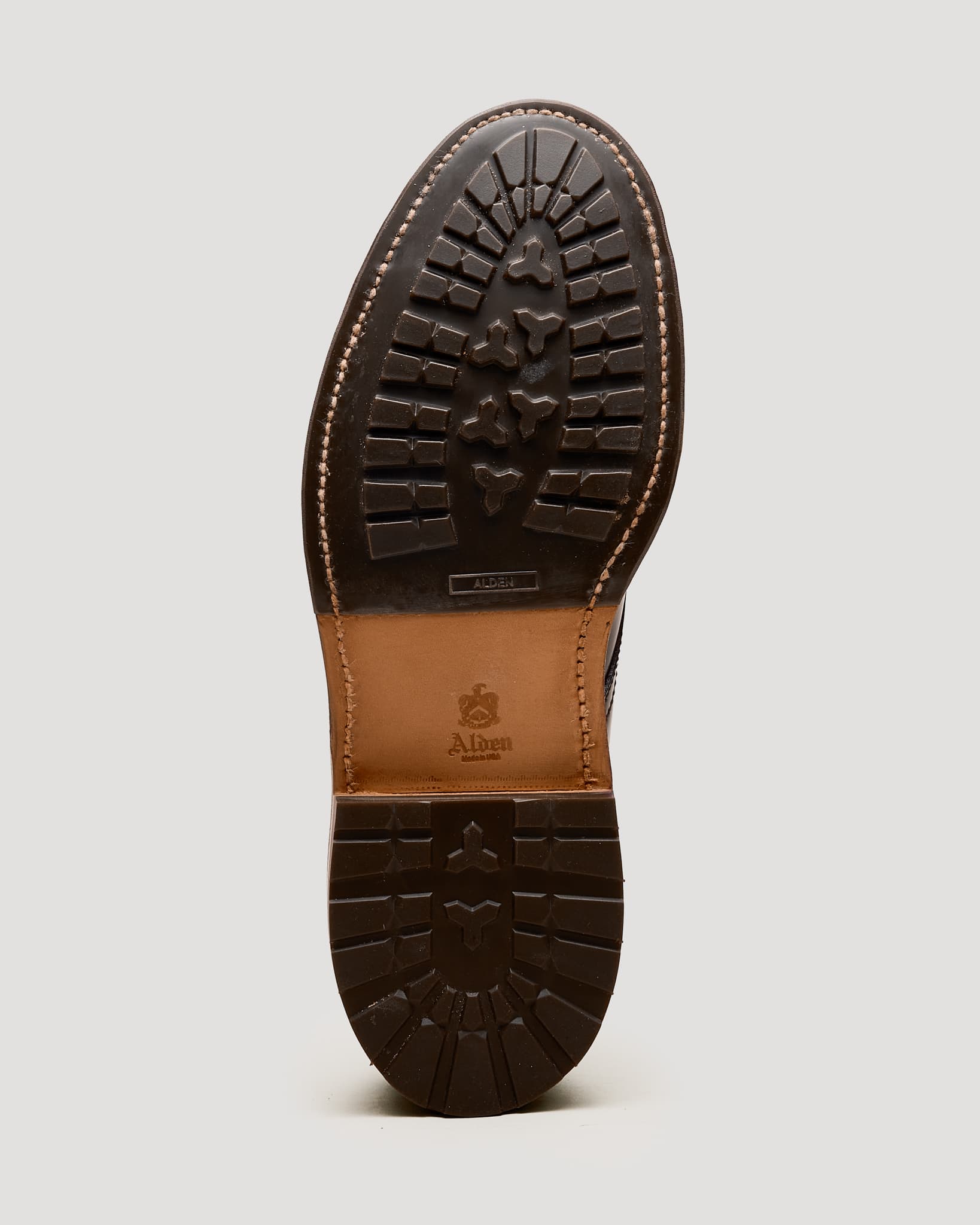 "Sodo" Handsewn U-Tip Boot in Color 8 Shell Cordovan, Barrie Last