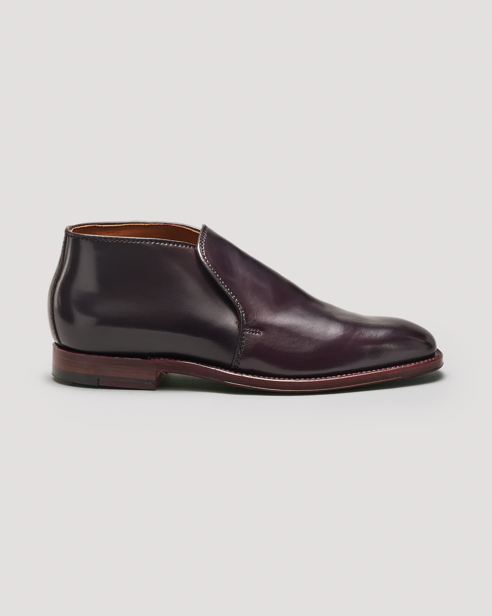 "Paramount" Slip-On Chukka Boot in Color 8 Shell Cordovan, Plaza Last