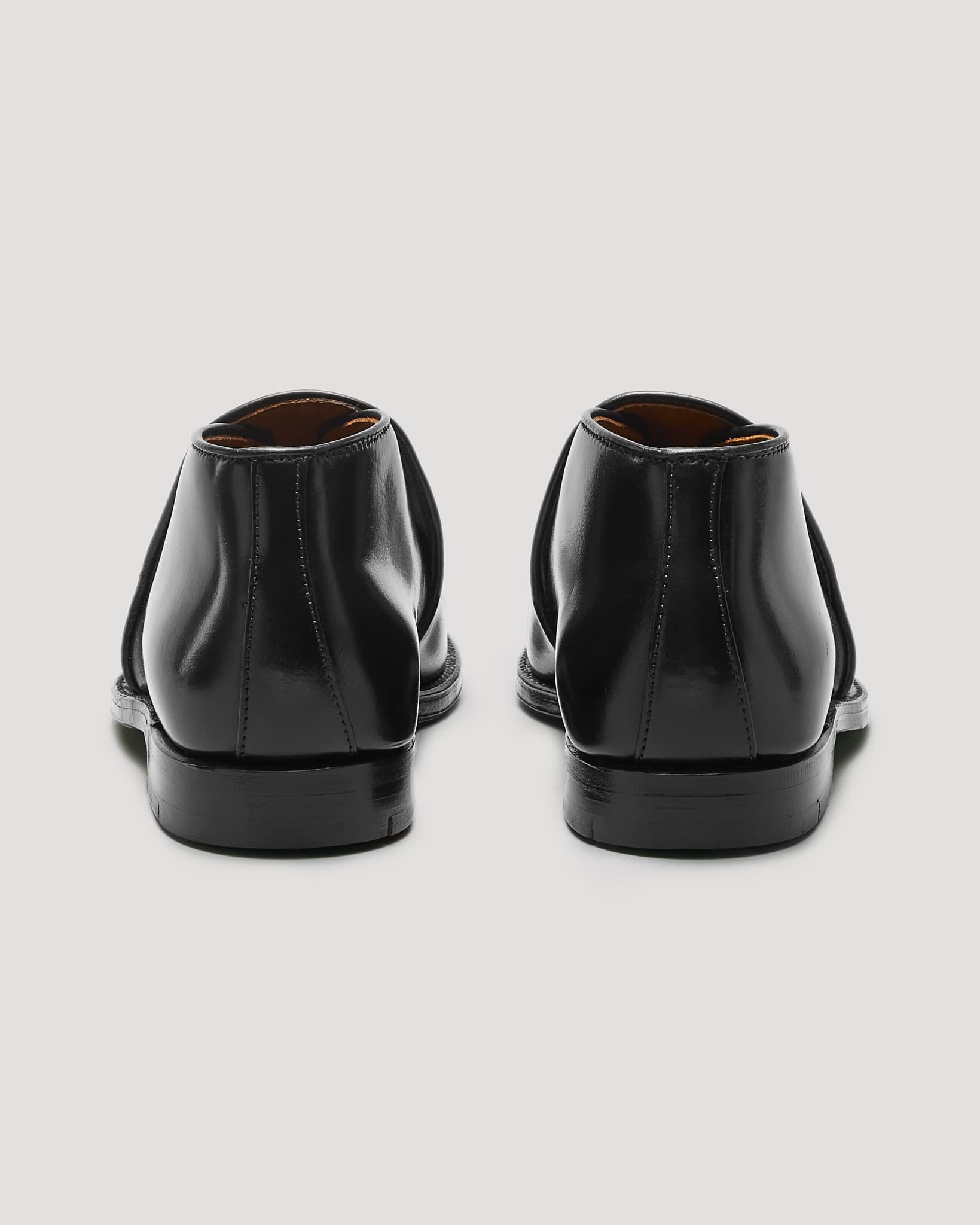 "Paramount" Slip-On Chukka Boot in Black Shell Cordovan, Plaza Last