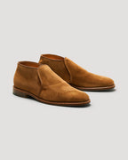 "Paramount" Slip-On Chukka Boot in Snuff Suede, Plaza Last