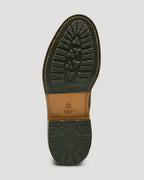 "Commuter" Plain Toe Derby in Brown Kudu, Barrie Last