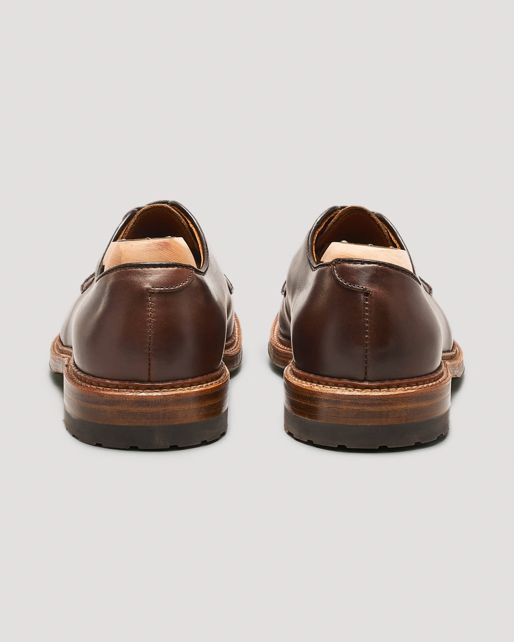 94320C Plain Toe Blucher in Brown Chromexcel, Barrie Last