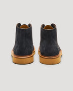 "Belltown" Indy Boot in Navy Suede, Trubalance Last