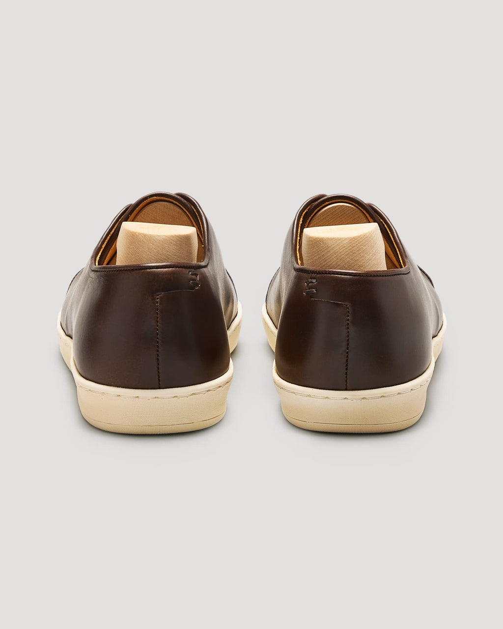 Harlestone Derby Sneaker - Brown Chromexcel - Off White Sole