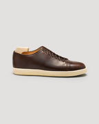 Harlestone Derby Sneaker - Brown Chromexcel - Off White Sole