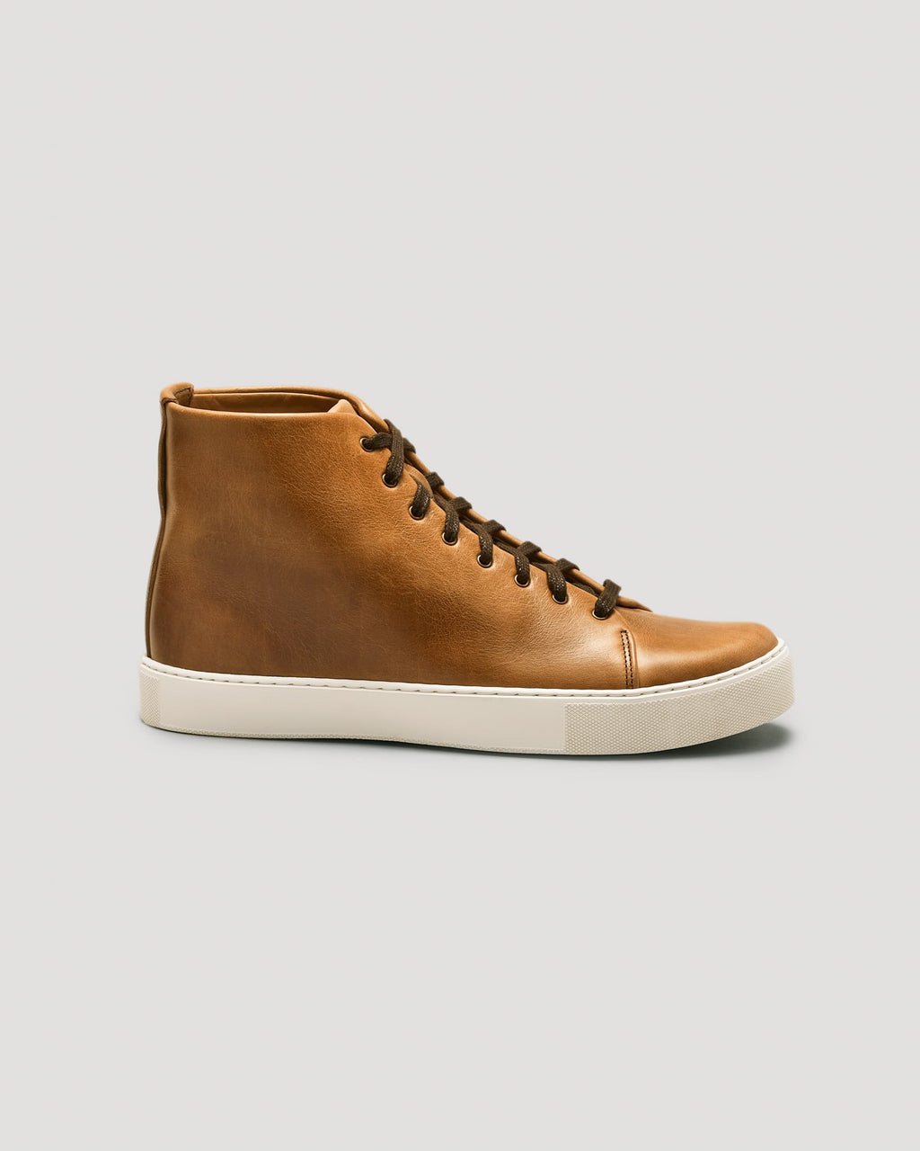 Overstone Hi Derby Sneaker - Natural Chromexcel