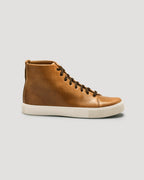 Overstone Hi Derby Sneaker - Natural Chromexcel