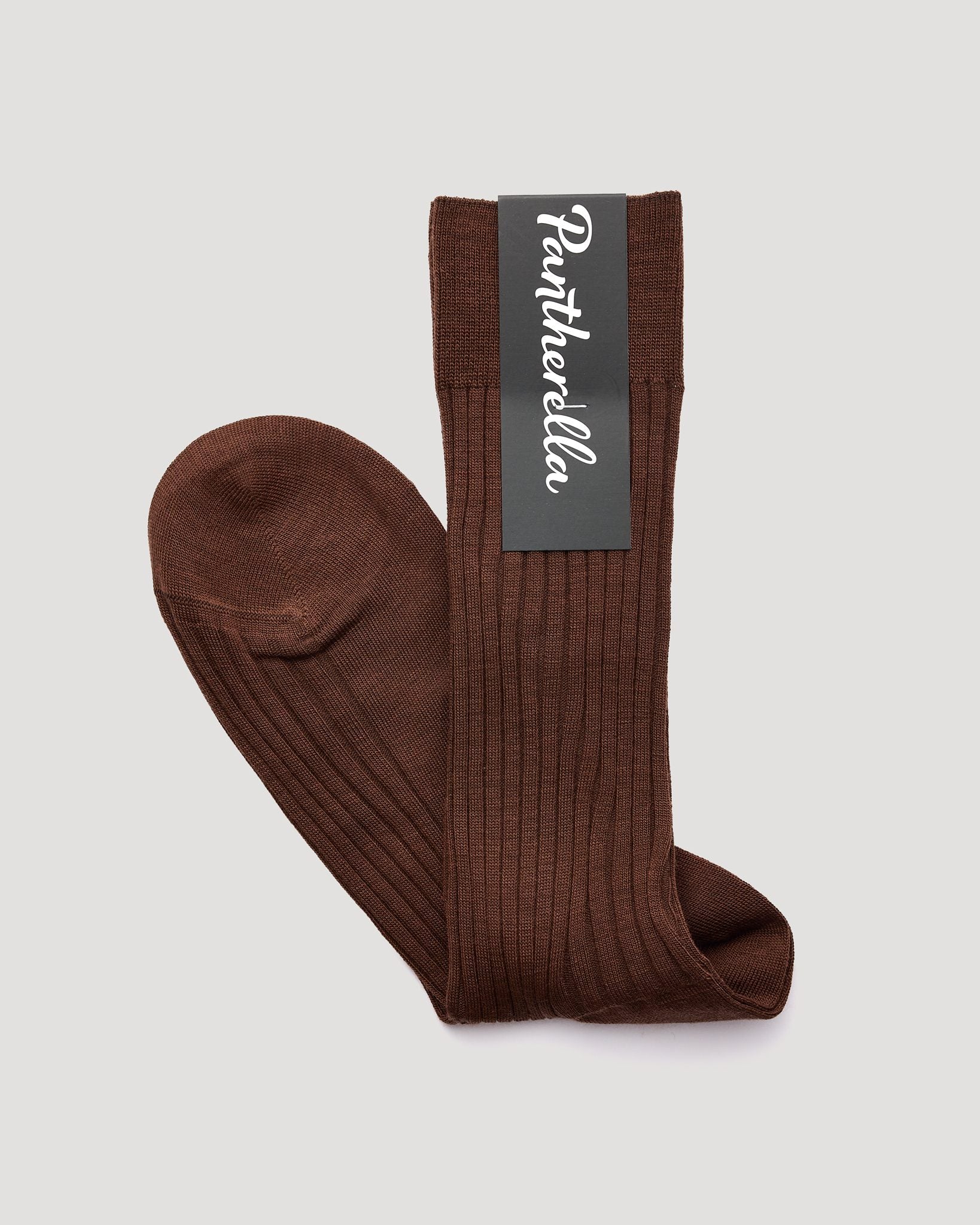 Special Collection "Laburnum" Merino Wool Sock - Conker