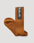 Special Collection "Laburnum" Merino Wool Sock - Old Gold