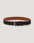 MB 5217 Dark Chocolate Suede Belt 35mm