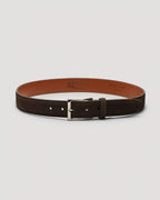 MB 5217 Dark Chocolate Suede Belt 35mm