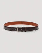 MB 0112 Burgundy Calfskin Belt 30mm