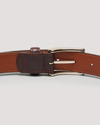 MB 0112 Burgundy Calfskin Belt 30mm