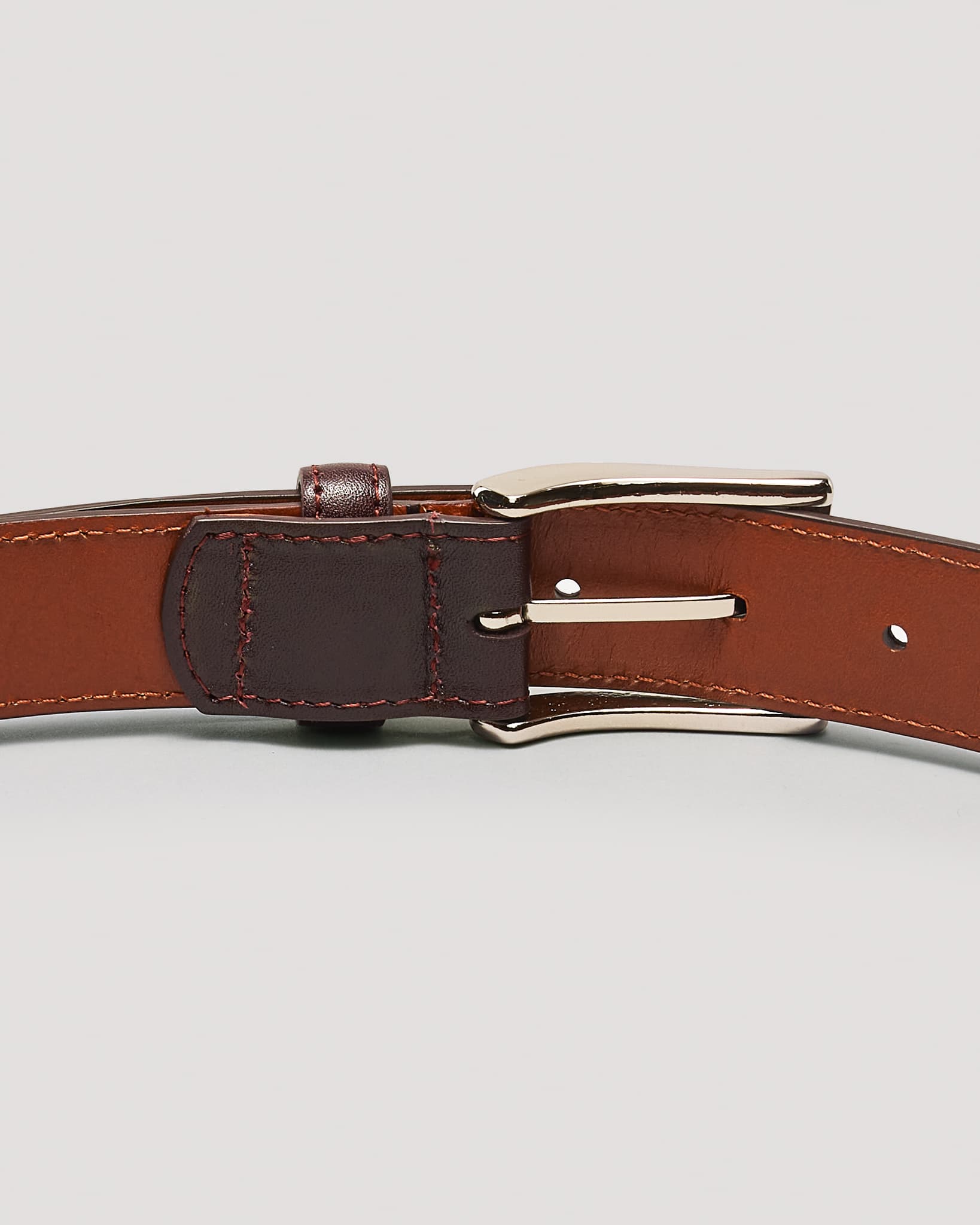 MB 0112 Burgundy Calfskin Belt 30mm