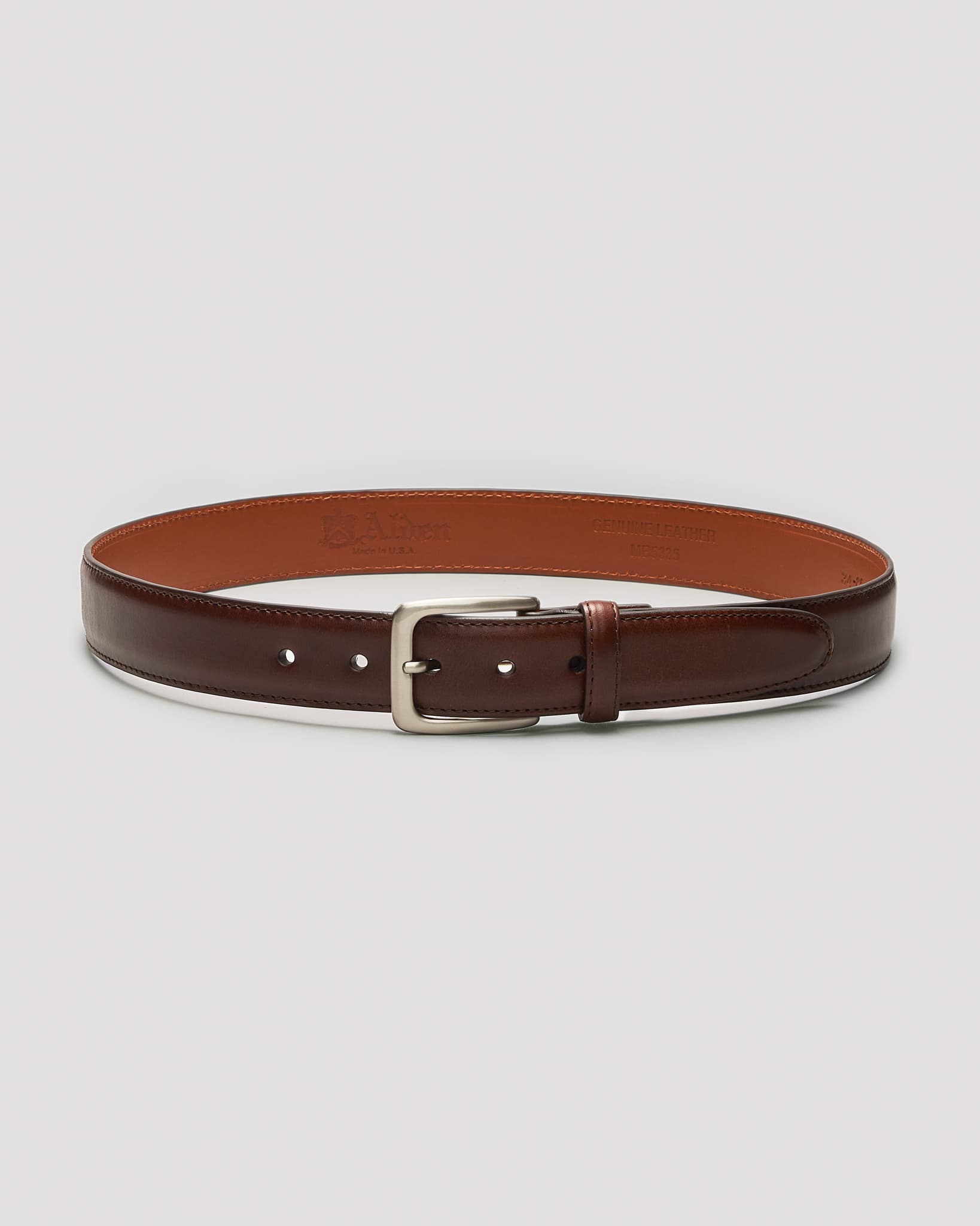 MB 5335 Brown Chromexcel Belt 35mm – Brick + Mortar Seattle