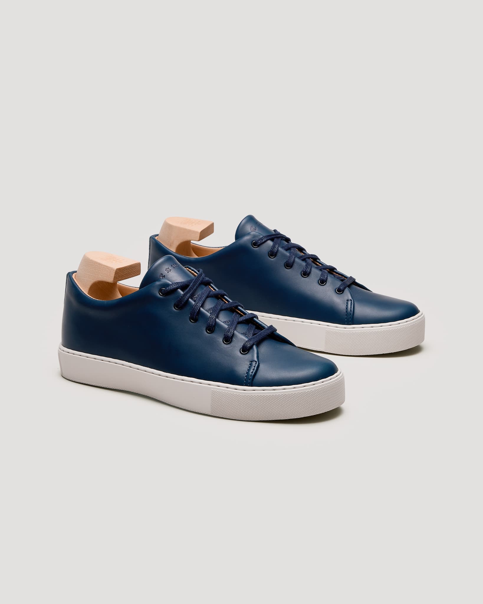 Overstone Derby Sneaker - Navy Calf