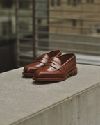 9826 Penny Loafer in Walnut Michigan Calf, Van Last