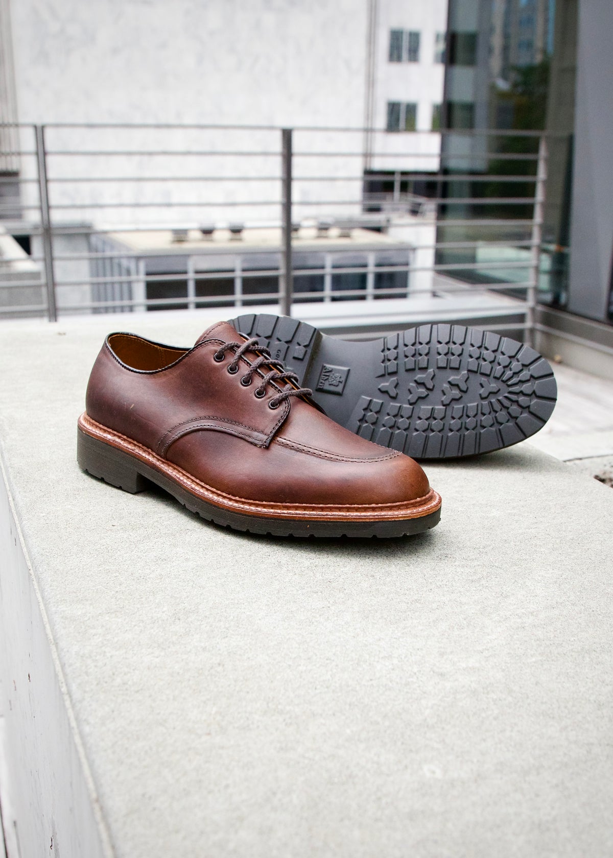 "Piers" Indy Shoe in Brown Kudu, Trubalance Last