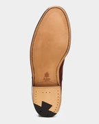 SM26-007 Straight Tip Balmoral Oxford in Alamo Kid Suede, Hampton Last