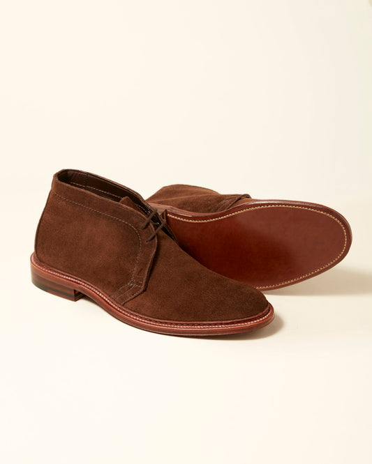1492 Brown Suede Unlined Chukka Boot
