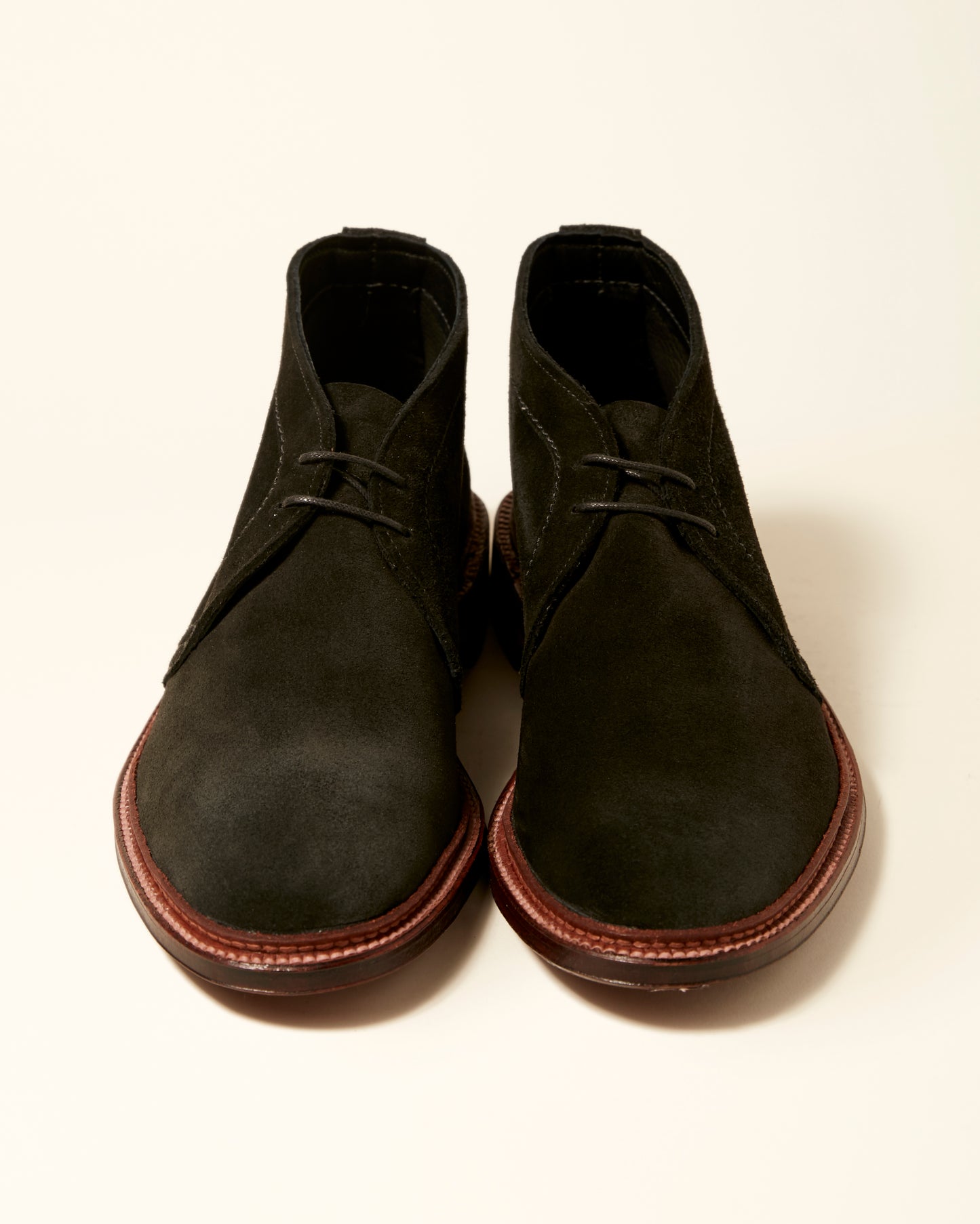1497 Black Suede Unlined Chukka Boot