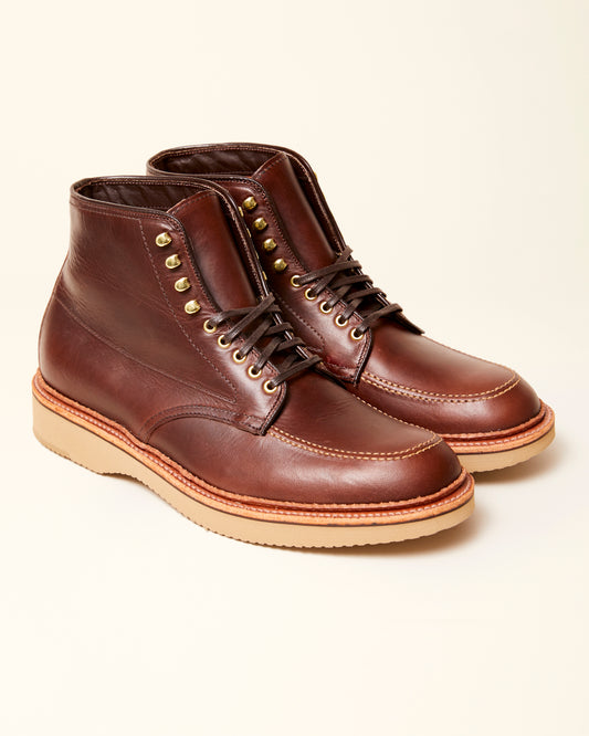 "Olympic" Indy Boot in Brown Chromexcel, Trubalance Last