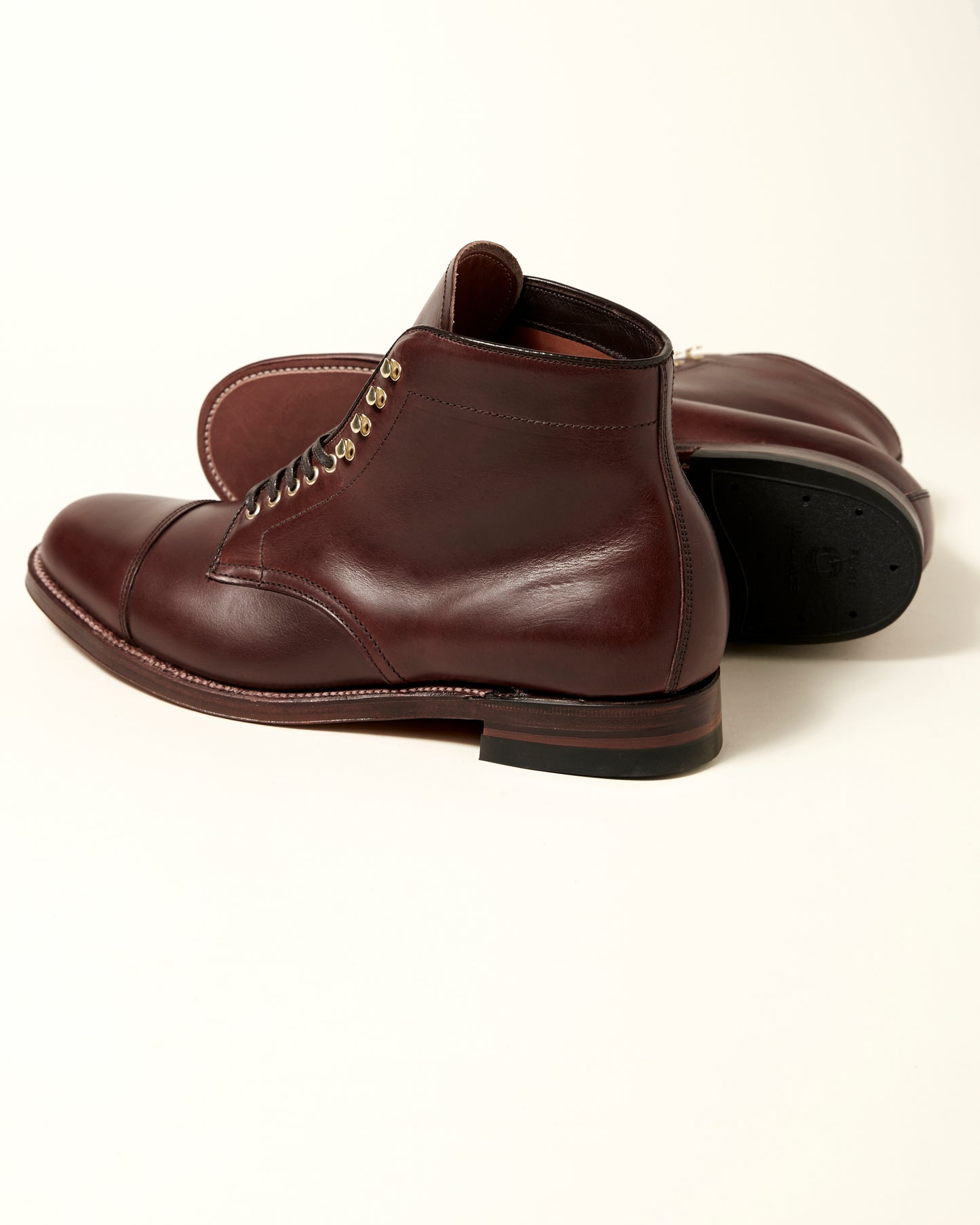 "Scout" Straight Tip Boot in Brown Chromexcel, Barrie Last