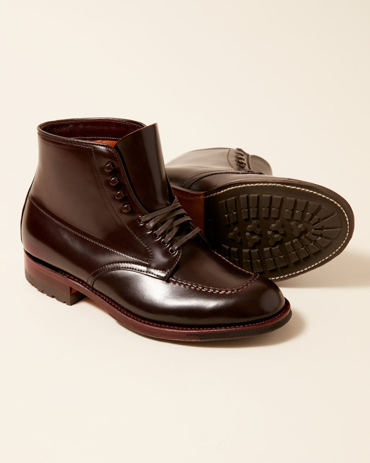 Fashion cordovan indy boot